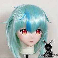 (RB340)Customize Full Head Quality Handmade Female/Girl Resin Japanese Anime Cartoon Character Kig Cosplay Kigurumi Mask